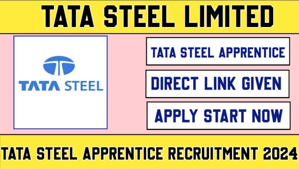 Tata Steel Apprentice Recruitment 2024